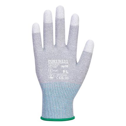 Portwest
 MR13 ESD PU Fingertip Glove (Pk12) 1