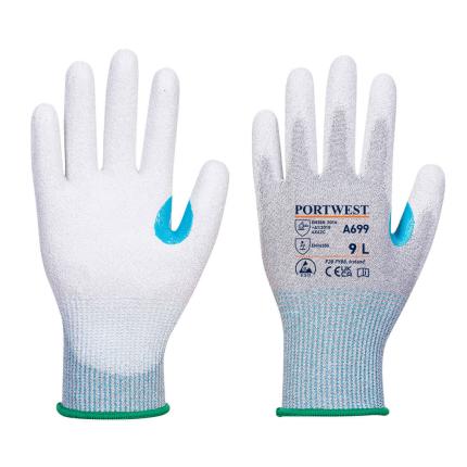 Portwest
 MR13 ESD PU Palm Glove (Pk12)