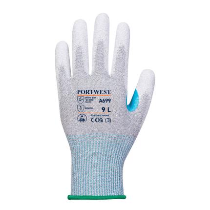 Portwest
 MR13 ESD PU Palm Glove (Pk12) 1