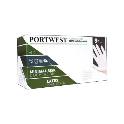 Portwest
 Powdered Latex Disposable Glove (Pk100) 1