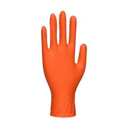 Portwest
 Orange HD Disposable Glove (Pk100)