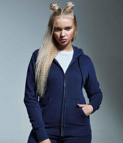 Anthem Ladies Organic Full Zip Hoodie 1