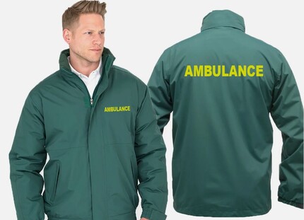 Ambulance Printed Result Core Channel Jacket