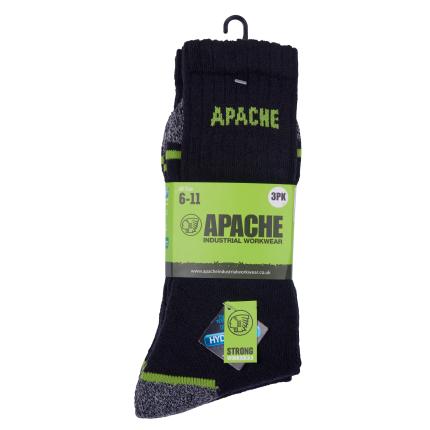 Apache Burlington Socks 3 Pack