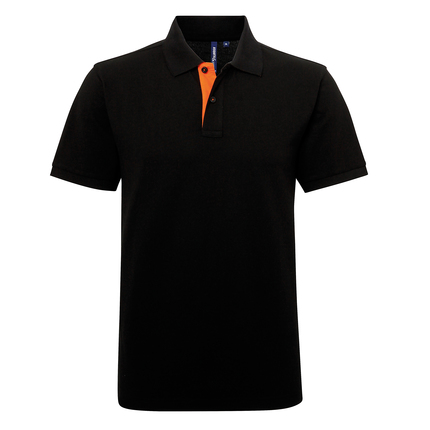 Asquith & Fox Men's Classic Fit Contrast Polo