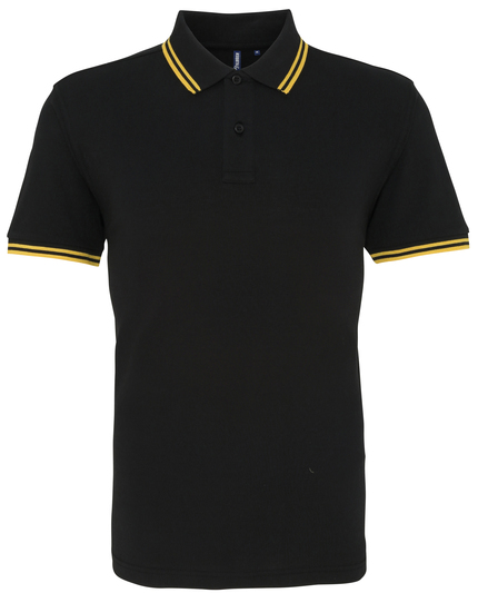 Asquith & Fox Mens Classic Fit Tipped Polo