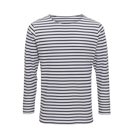 Asquith & Fox Mens Mariniere Coastal Long Sleeve Tee 0