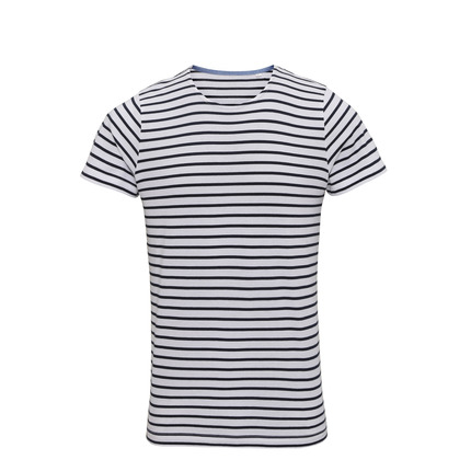 Asquith & Fox Mens Mariniere Coastal Short Sleeve Tee 0