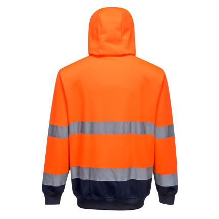 Portwest
 Hi-Vis Contrast Zipped Hoodie 1