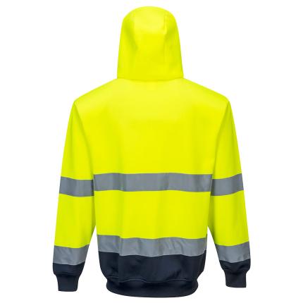 Portwest
 Hi-Vis Contrast Zipped Hoodie 1