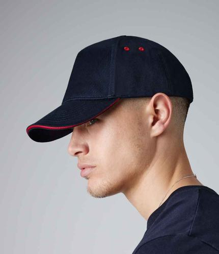 Beechfield Ultimate 5 Panel Cap with Sandwich Peak 2