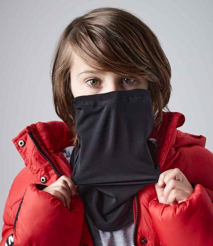 Beechfield Kids Sports Tech Soft Shell Neck Warmer 1
