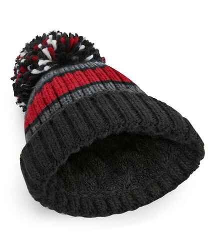 Beechfield Hygge Striped Beanie 1