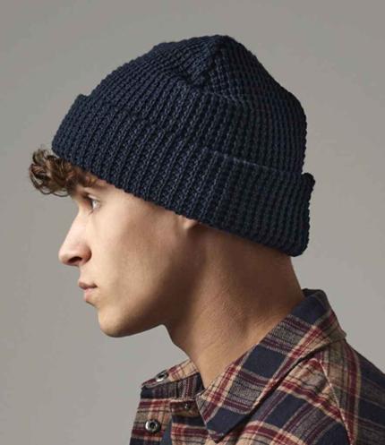 Beechfield Classic Waffle Knit Beanie 1