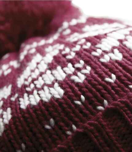 Beechfield Fair Isle Snowstar® Beanie 1
