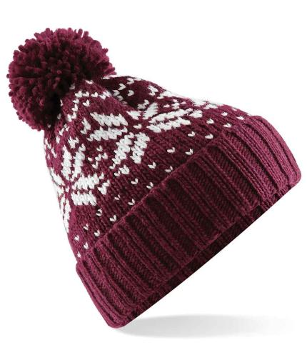 Beechfield Fair Isle Snowstar® Beanie