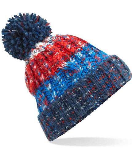 Beechfield Corkscrew Pom Pom Beanie 0