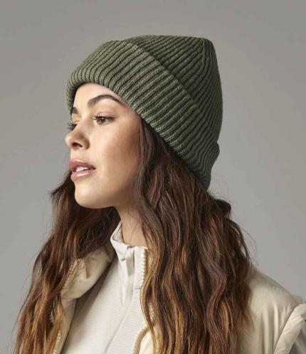 Beechfield Recycled Wind Resistant Breathable Elements Beanie 1