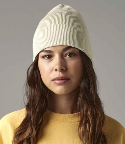 Beechfield Organic Cotton Fine Knit Beanie 1