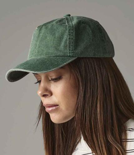 Beechfield Relaxed 5 Panel Vintage Cap 2