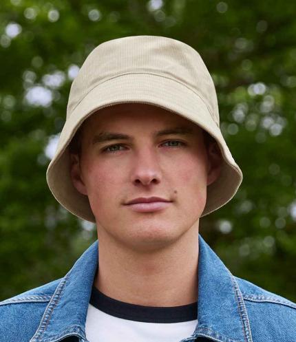 Beechfield EarthAware® Organic Cord Bucket Hat 2