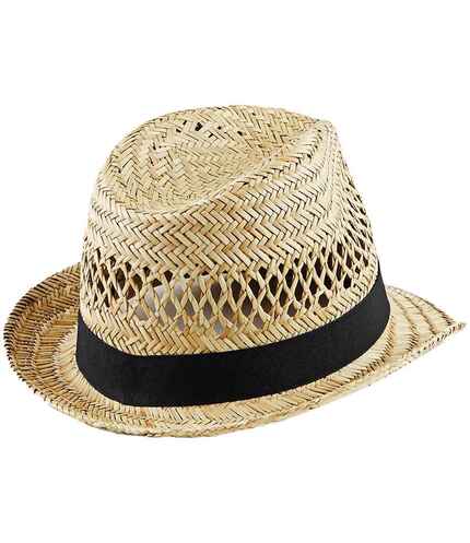 Beechfield Straw Summer Trilby 1