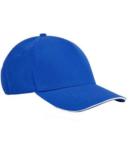 Beechfield EarthAware® Classic Organic Cotton 5 Panel Sandwich Peak Cap