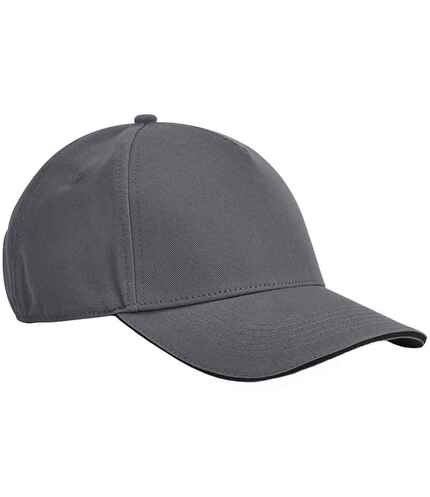 Beechfield EarthAware® Classic Organic Cotton 5 Panel Sandwich Peak Cap 0