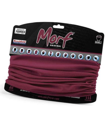 Beechfield Morf Originale – Berretto Unisex Multiuso Anti-microbico, Colore Bordeaux