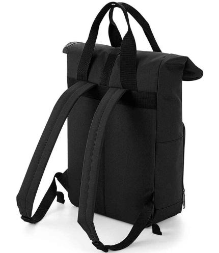 BagBase Recycled Twin Handle Roll-Top Backpack 1