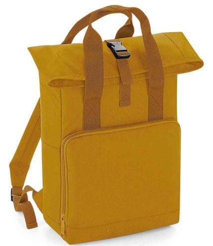 BagBase Recycled Twin Handle Roll-Top Backpack