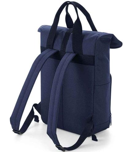 BagBase Recycled Twin Handle Roll-Top Backpack 1