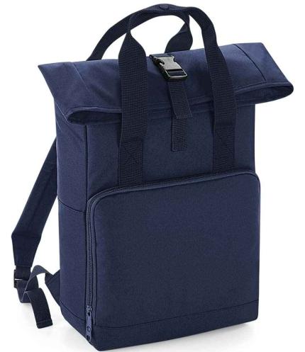 BagBase Recycled Twin Handle Roll-Top Backpack
