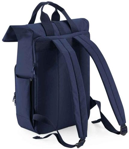 BagBase Recycled Twin Handle Roll-Top Laptop Backpack 1