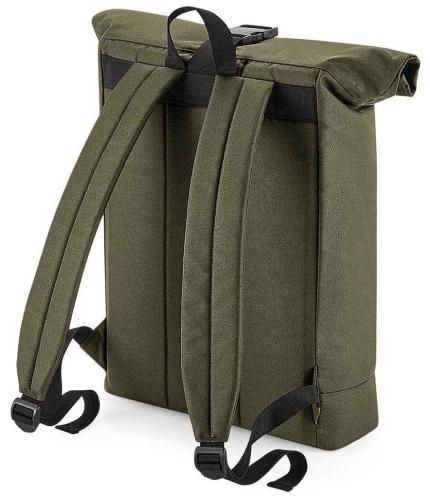BagBase Recycled Roll-Top Backpack 1