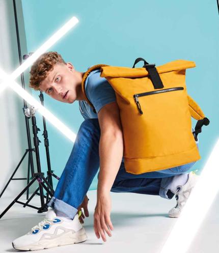 BagBase Recycled Roll-Top Backpack 2