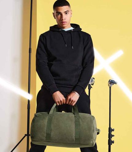 BagBase Vintage Canvas Barrel Bag 1