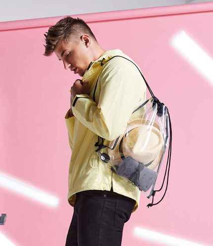 BagBase Clear Gymsac 1