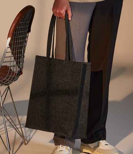 BagBase Felt Tote Bag 1