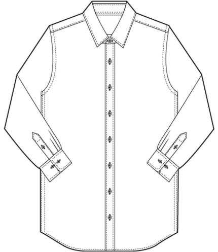 Brook Taverner Pisa Long Sleeve Slim Fit Shirt 1