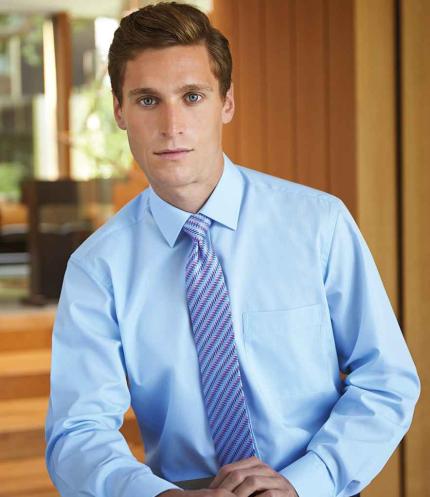 Brook Taverner Rapino Long Sleeve Poplin Shirt 1