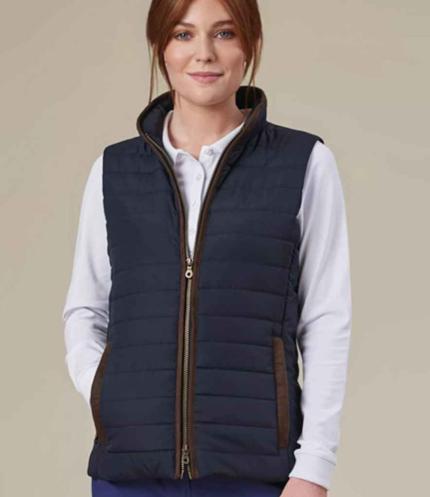 Brook Taverner Ladies Madison Quilted Gilet 1