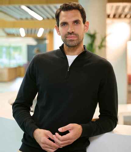 Brook Taverner Copenhagen 1/4 Zip Jumper 1