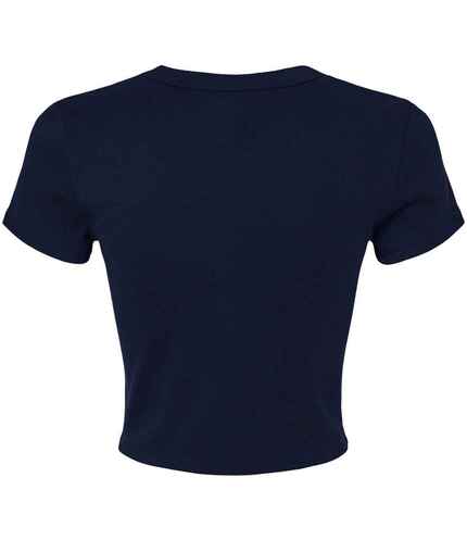 Bella Ladies Micro Rib Baby T-Shirt 2