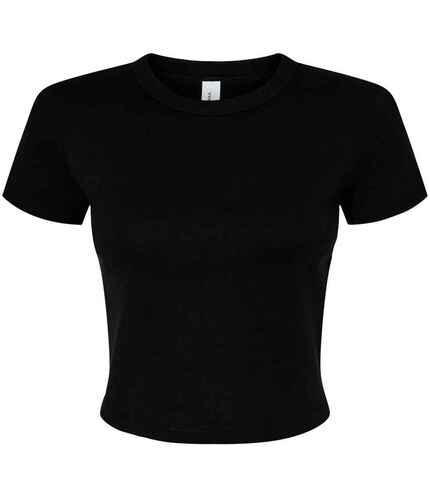 Bella Ladies Micro Rib Baby T-Shirt