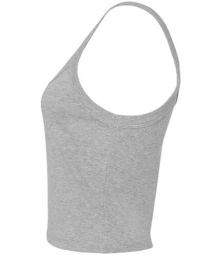Bella Ladies Micro Rib Spaghetti Strap Tank Top 1