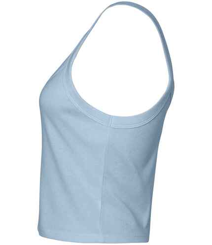 Bella Ladies Micro Rib Spaghetti Strap Tank Top 1
