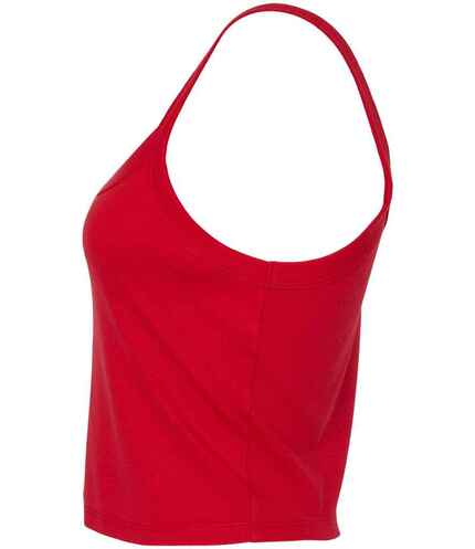Bella Ladies Micro Rib Spaghetti Strap Tank Top 1