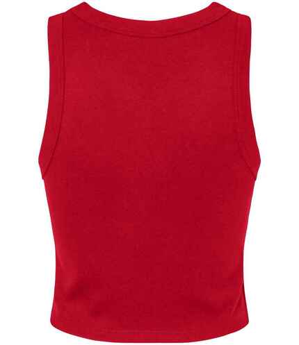Bella Ladies Micro Rib Racer Tank Top 2