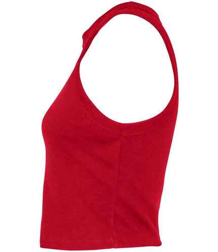Bella Ladies Micro Rib Racer Tank Top 1